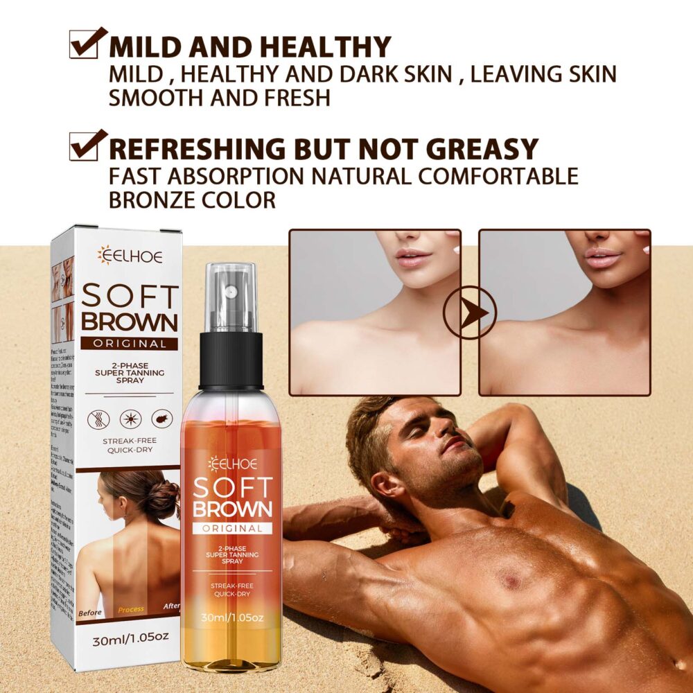 Black Spray Black Refreshing Natural Bronzer Wheat Tan Spray #WYL-w12967634 - Image 5