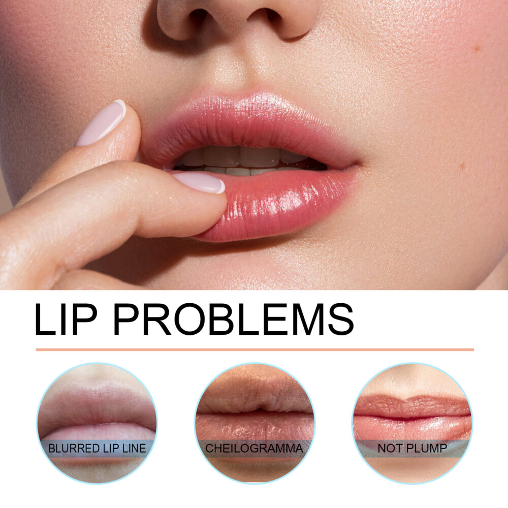 Peel Lip Liner, Plump Lip Lines Show Lip Color Without Makeup Peeling Lip Liner #WYL-w13073607 - Image 3