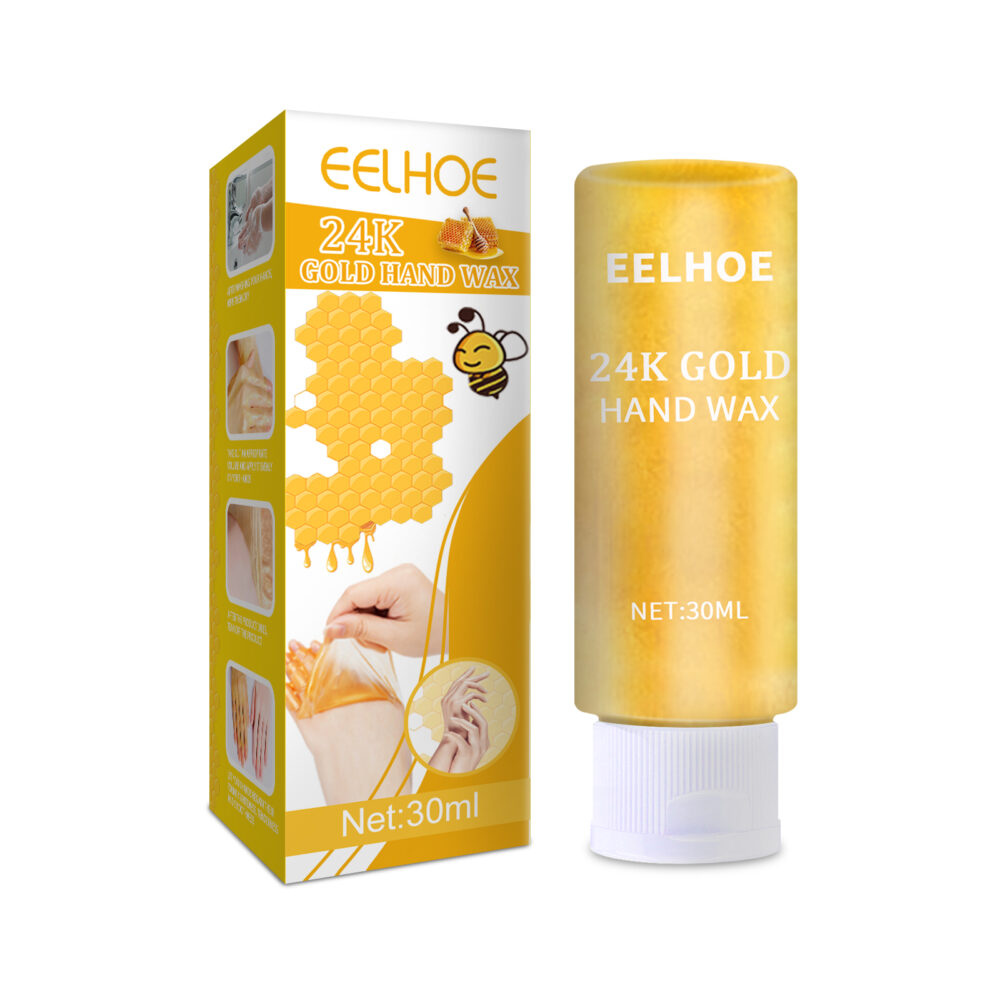 24k Gold Hand Mask, Moisturizing And Exfoliating Delicate Hands Care Honey Hand Mask #JL05-w13123841