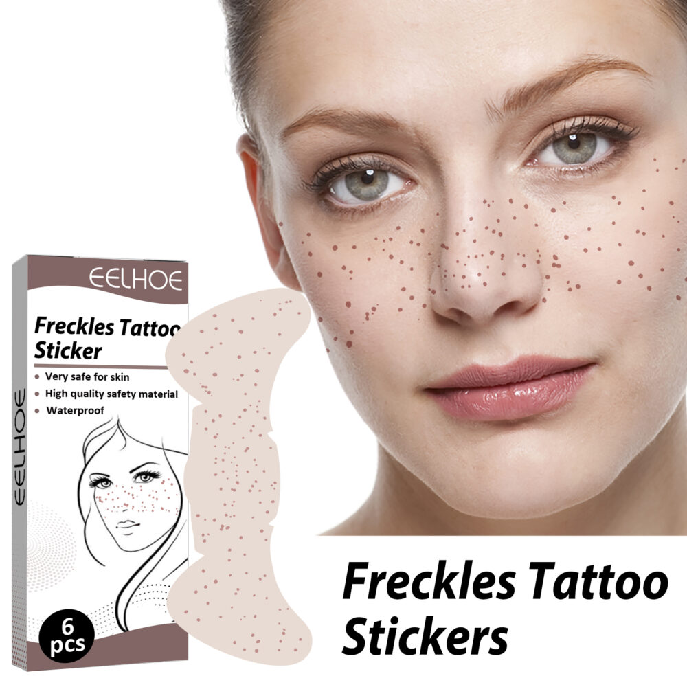 Freckles Tattoo Sticker, Sweat-Proof Long-Lasting Makeup Party Euro-American Freckle Stick Fashion Personality Freckle Waterproof #JL05-w13123837