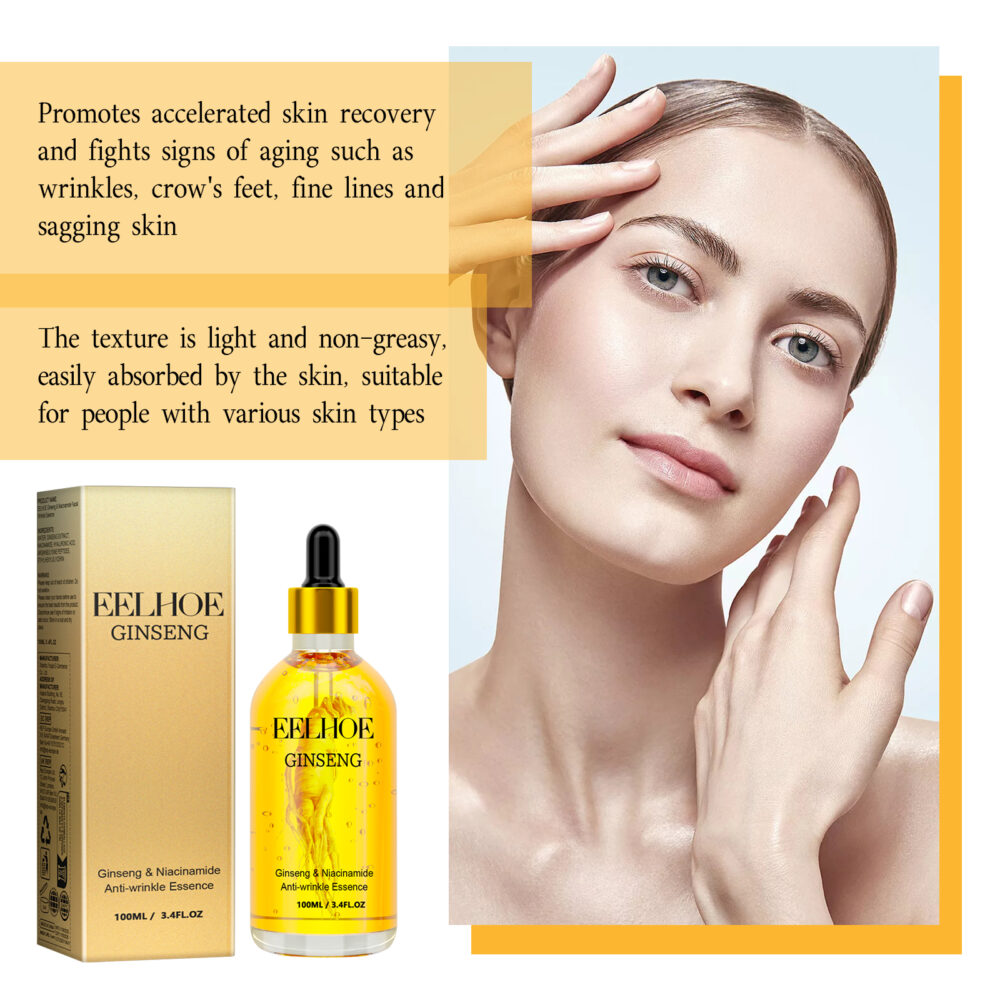 Ginseng Essence Reduces Fine Lines Around The Eyes And Firming Face Moisturizing Skin Essence #JL05-w13130484