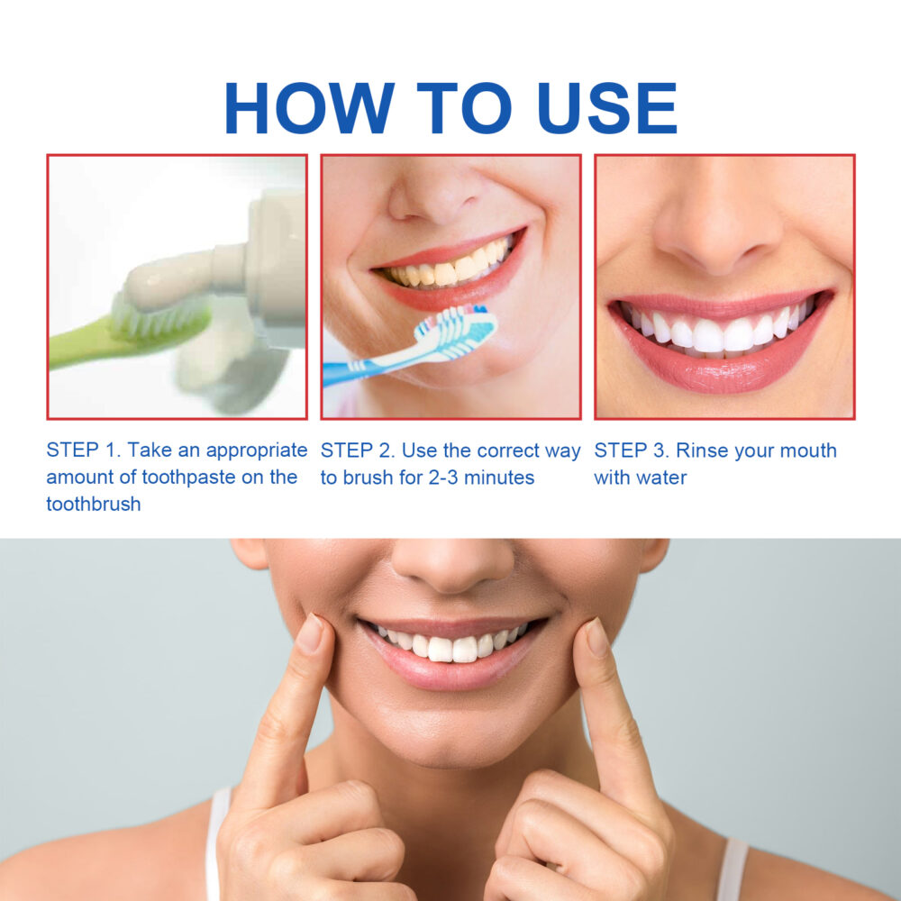 Probiotic Brightening Toothpaste, Oral Cleaning Remove Odor Stains White Teeth Gum Care Toothpaste #WYL-w13199039 - Image 3