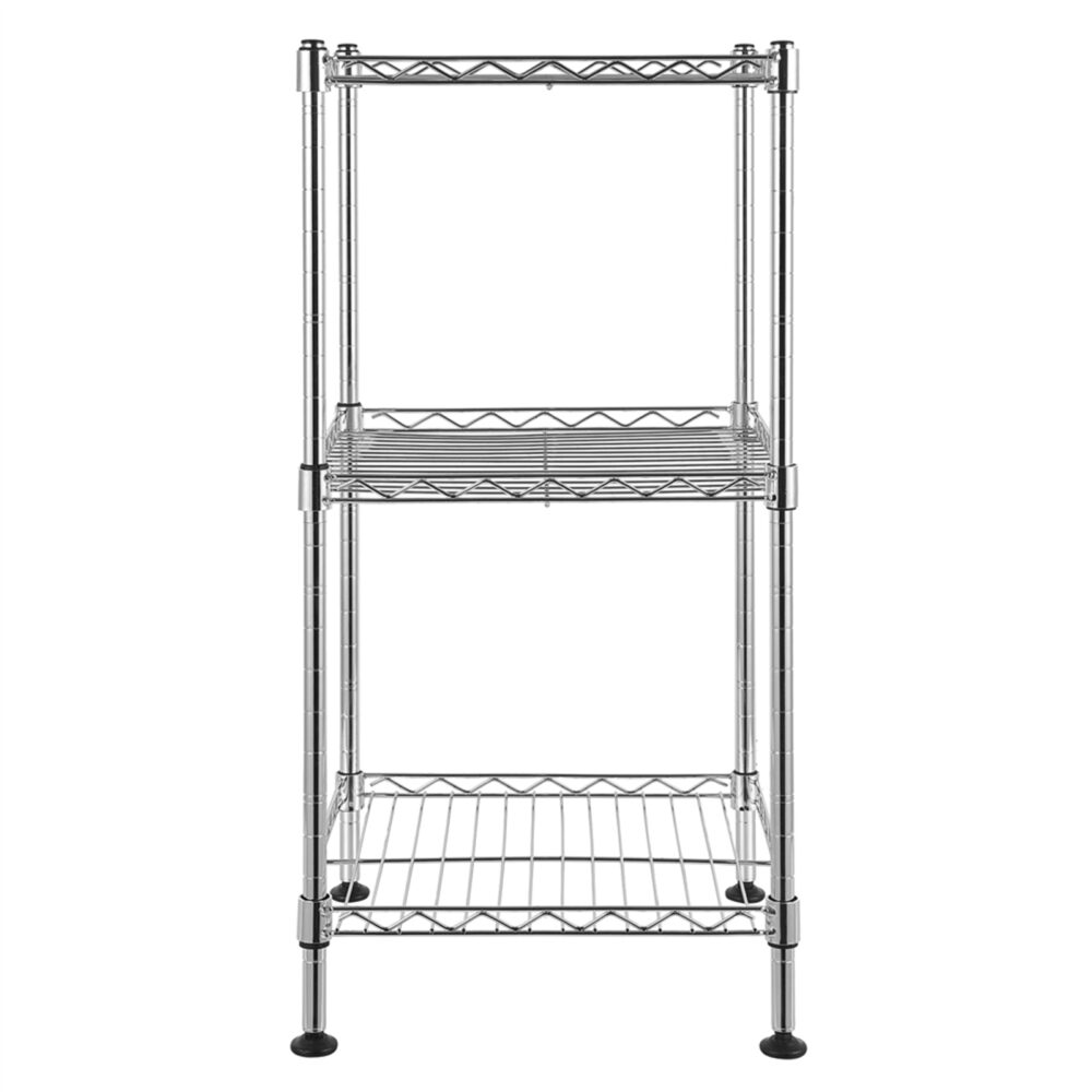 3-Tier Steel Wire Shelving Tower #JL06-10508574 - Image 4