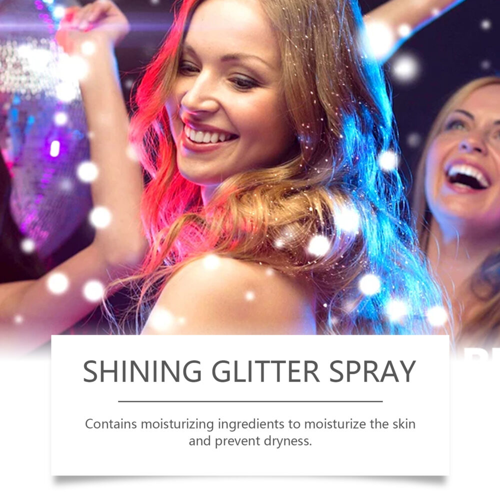 Brightening Glitter Spray Flash Highlight Spray Natural stereo long-lasting brightening glitter #JL04-EEA01-A094-120-BK1 - Image 7