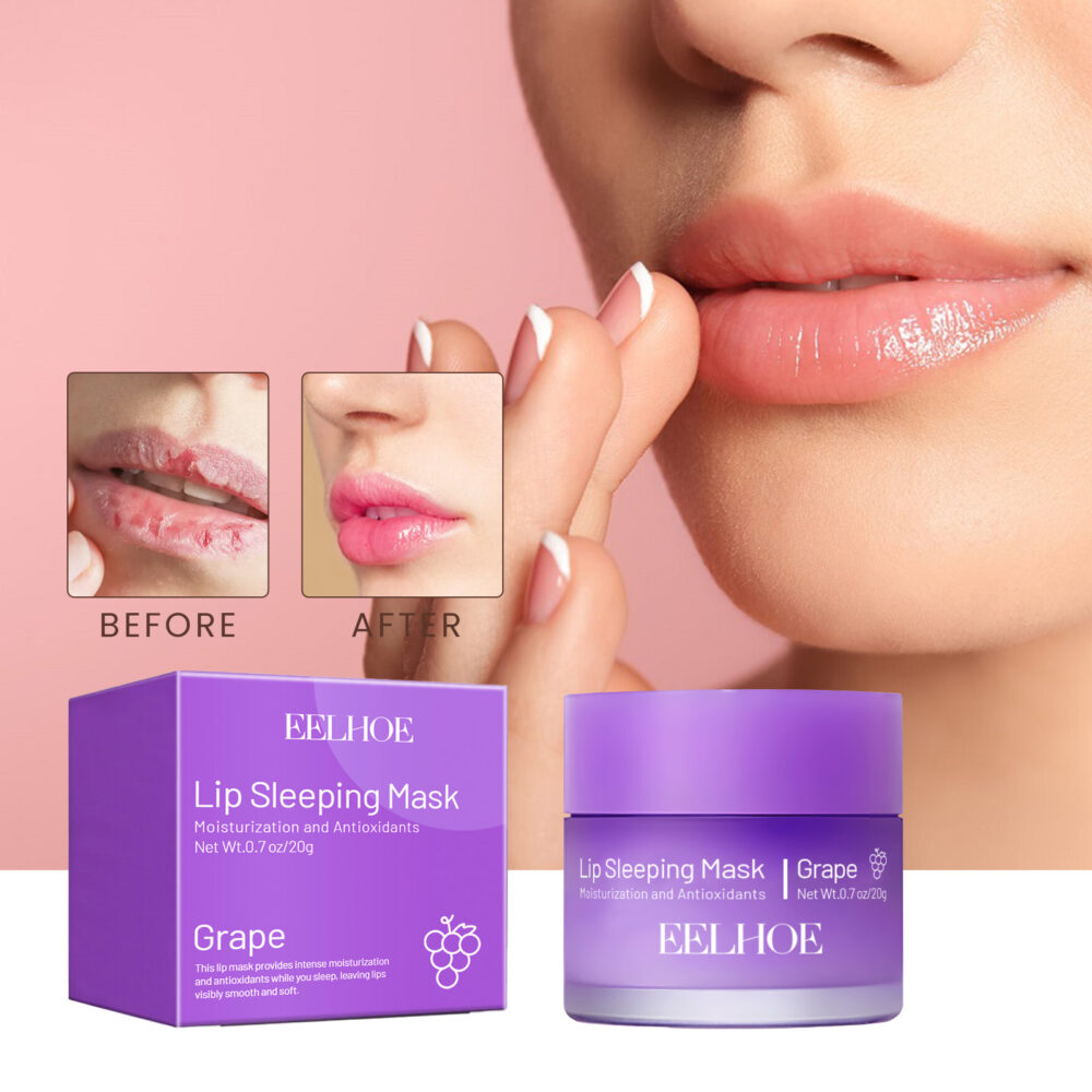 Lip Sleep Mask Moisturizes and gently exfoliates dead skin plump and smooth lip mask #JL04-EEA02-A205-20-VT1 - Image 2