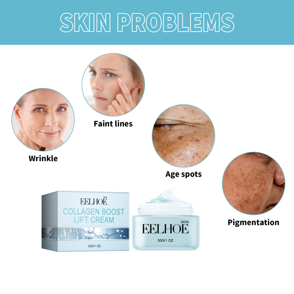 Collagen Anti-wrinkle Cream reduces wrinkles, moisturizes and firmers skin and anti-aging cream #JL04-EEA02-A208-30-BU1 - Image 4