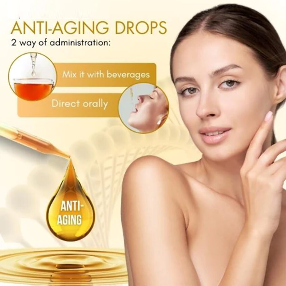 Facial Skin Care Drops Reduce fine lines, Moisturize, Moisturize and firm skin oral drops #JL04-GOH02-A035-30-BN1 - Image 3