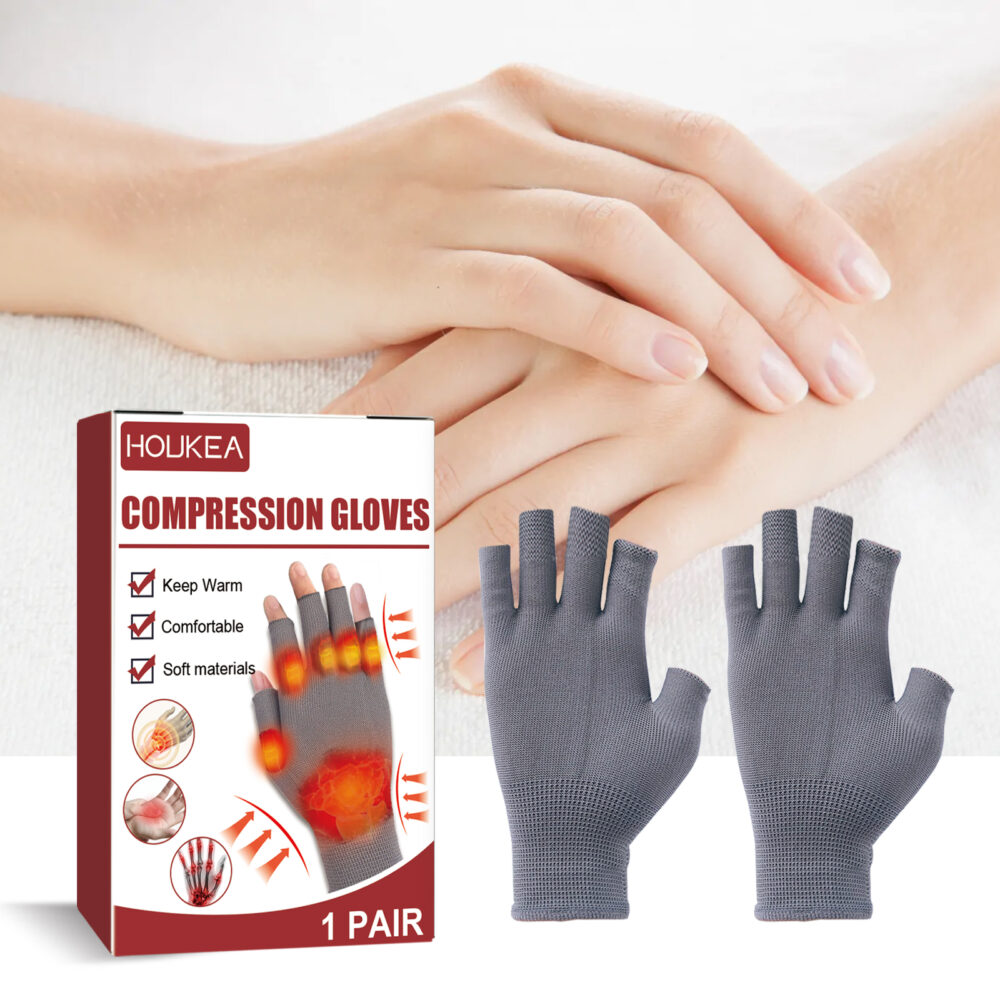 Joint compression gloves relieve hand wrist stiffness thumb joint soreness swelling Wrist gloves #JL04-HKA06-A025-1-WH1