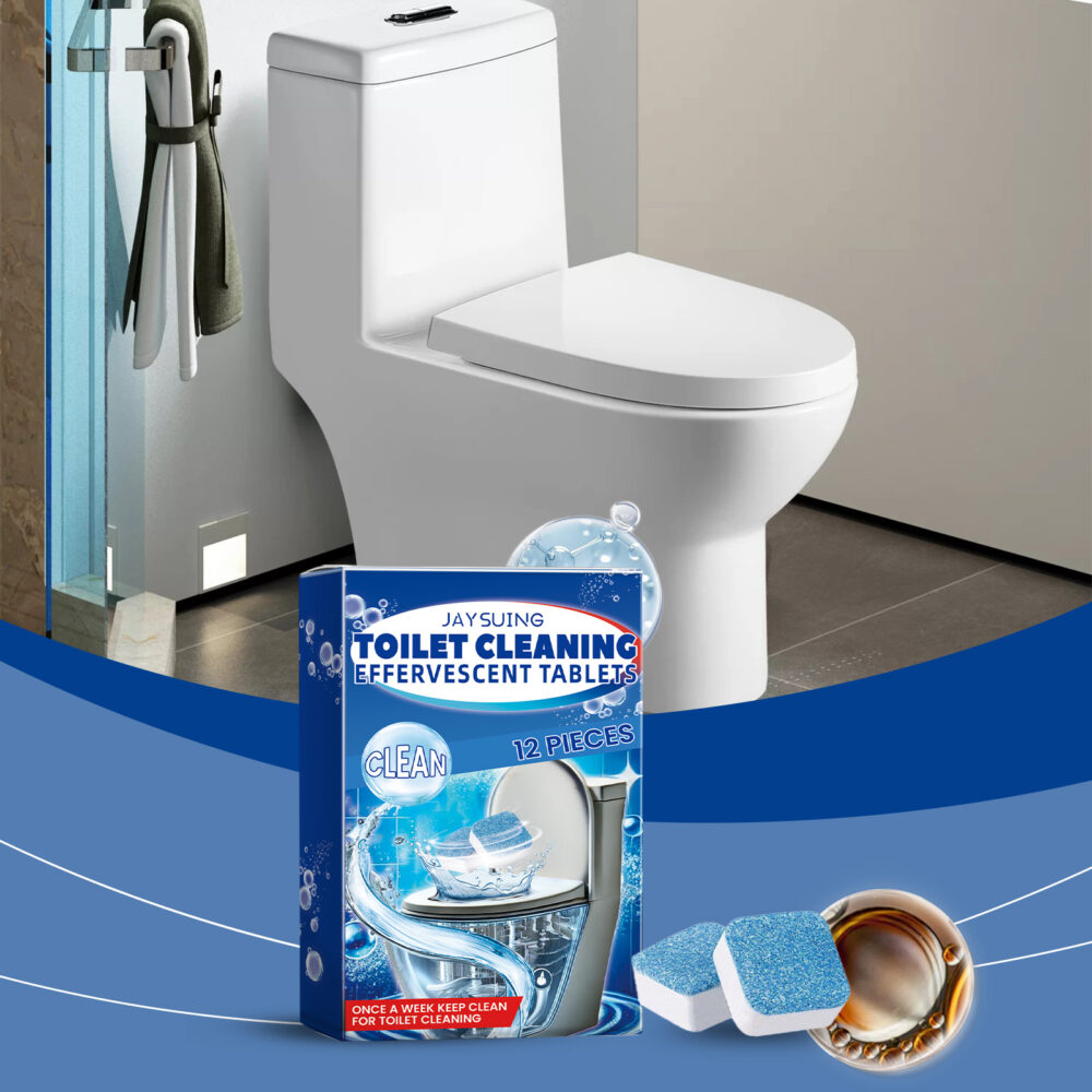 Toilet cleaning tablets Fragrance cleaning products Toilet cleaning toilet descaling odor #JL04-JAC02-A002-12-BU2