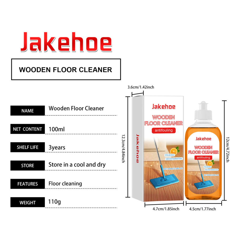 Decontamination Floor cleaner Flooring Multi-effect decontamination Polishing Brightening Orange Fragrance Foam #JL04-JHC03-A013-100-WH1 - Image 2