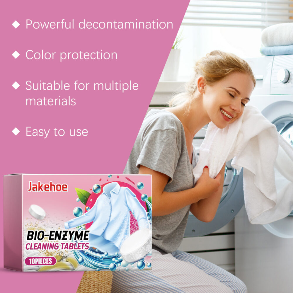 Clothing decontamination Effervescent tablet biological enzyme explosion salt household clothing decontamination decontamination stain leave fragrance cleaning #JL04-JHC04-A023-10-PK1 - Image 6