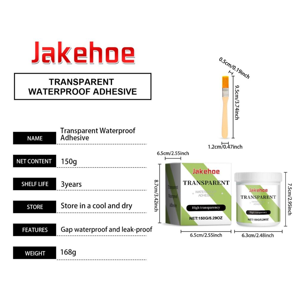 Multi-purpose waterproof glue waterproof paint home improvement leak repair gap does not fall off wear-resistant leakproof glue #JL04-JHC07-A008-1-WH1 - Image 2