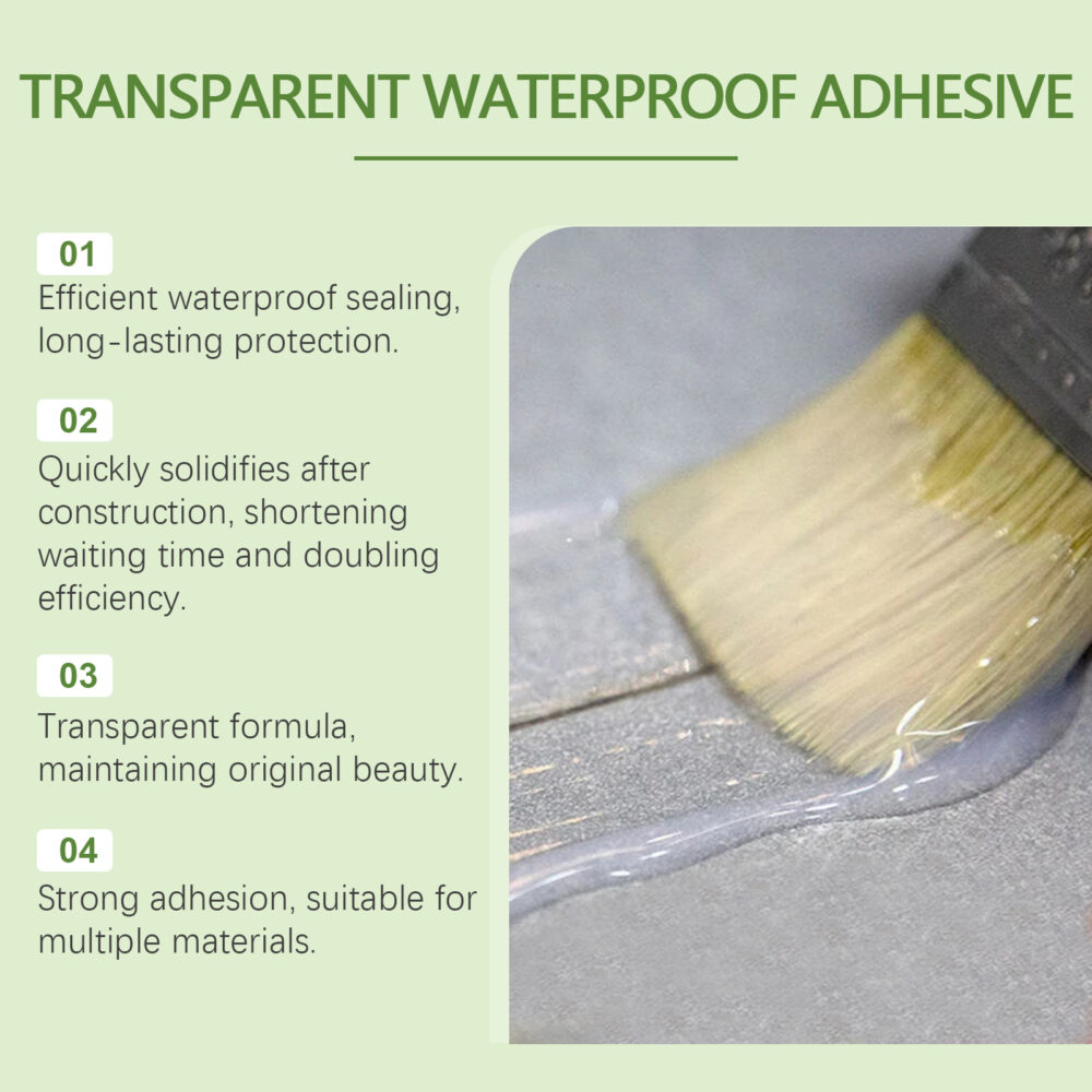 Multi-purpose waterproof glue waterproof paint home improvement leak repair gap does not fall off wear-resistant leakproof glue #JL04-JHC07-A008-1-WH1 - Image 6