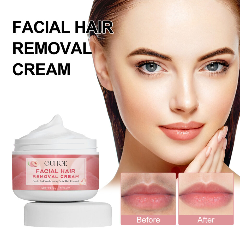 Peach Hair removal cream Gentle non-irritant cleaning lady facial lip hair hair quick hair removal cream #JL04-OUA03-A086-50-PK1 - Image 2