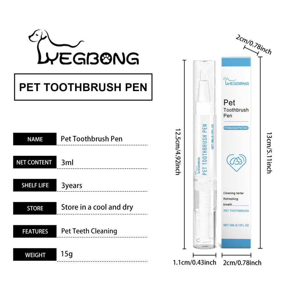 Pet teeth cleaning care brush Oral teeth cleaning tartar clean fresh care #JL04-YE-G01-0097-01 - Image 11