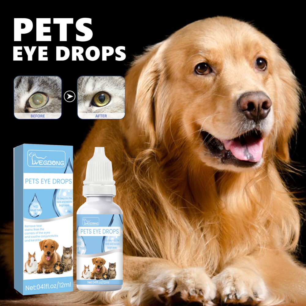 Pet Eye drops Cat and Dog Eye Cleaning Care Pet eye wash tear stain Remover #JL04-YEF01-A014-12-BU1 - Image 3