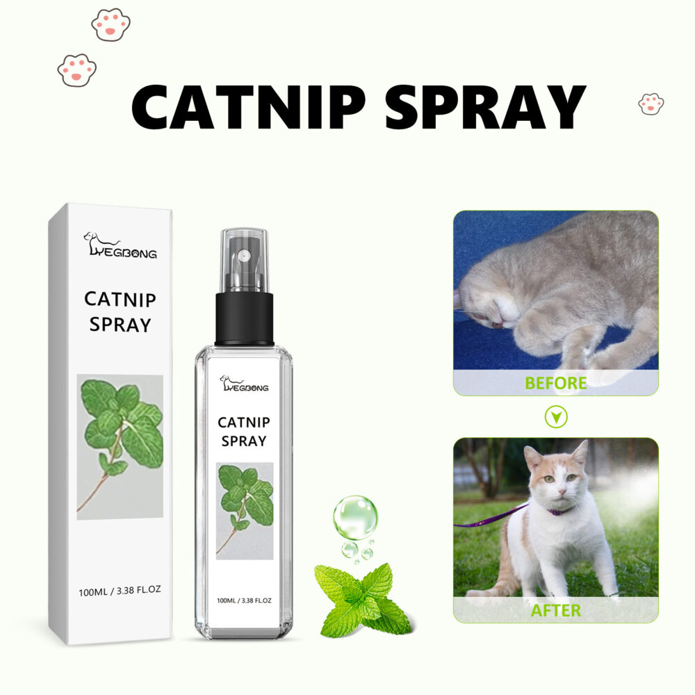 Catnip Spray relieves cat anxiety and boosts pet vitality health care spray #JL04-YEF01-A043-100-WH1 - Image 8