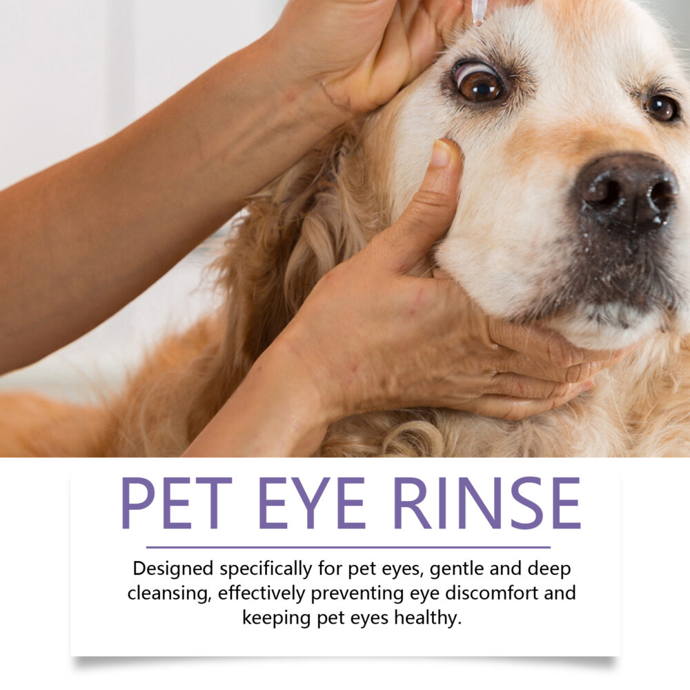 Gentle eye wash for pets gently cleans the eye dirt of pet cats and dogs #JL04-YEG01-A016-1-VT4 - Image 9