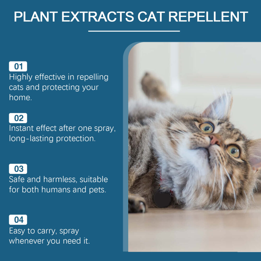 Indoor Cat repellent Pet repellent to keep cats out of bed Indoor cat repellent spray #JL04-YEG03-A002-100-BU1 - Image 5