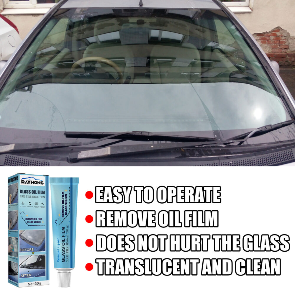 Glass oil film remover decontamination clean rainproof car front windshield window oil film removal #WYL-w12967865 - Image 5