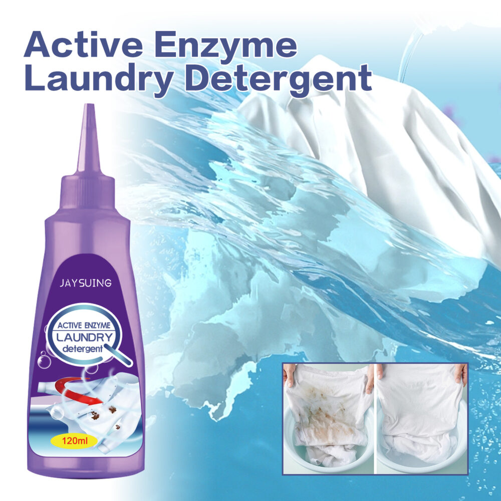 Active enzyme laundry detergent Laundry Stain Remover Clothing stains Blood stains Cleaning laundry multi-purpose cleaner #WYL-w12967738