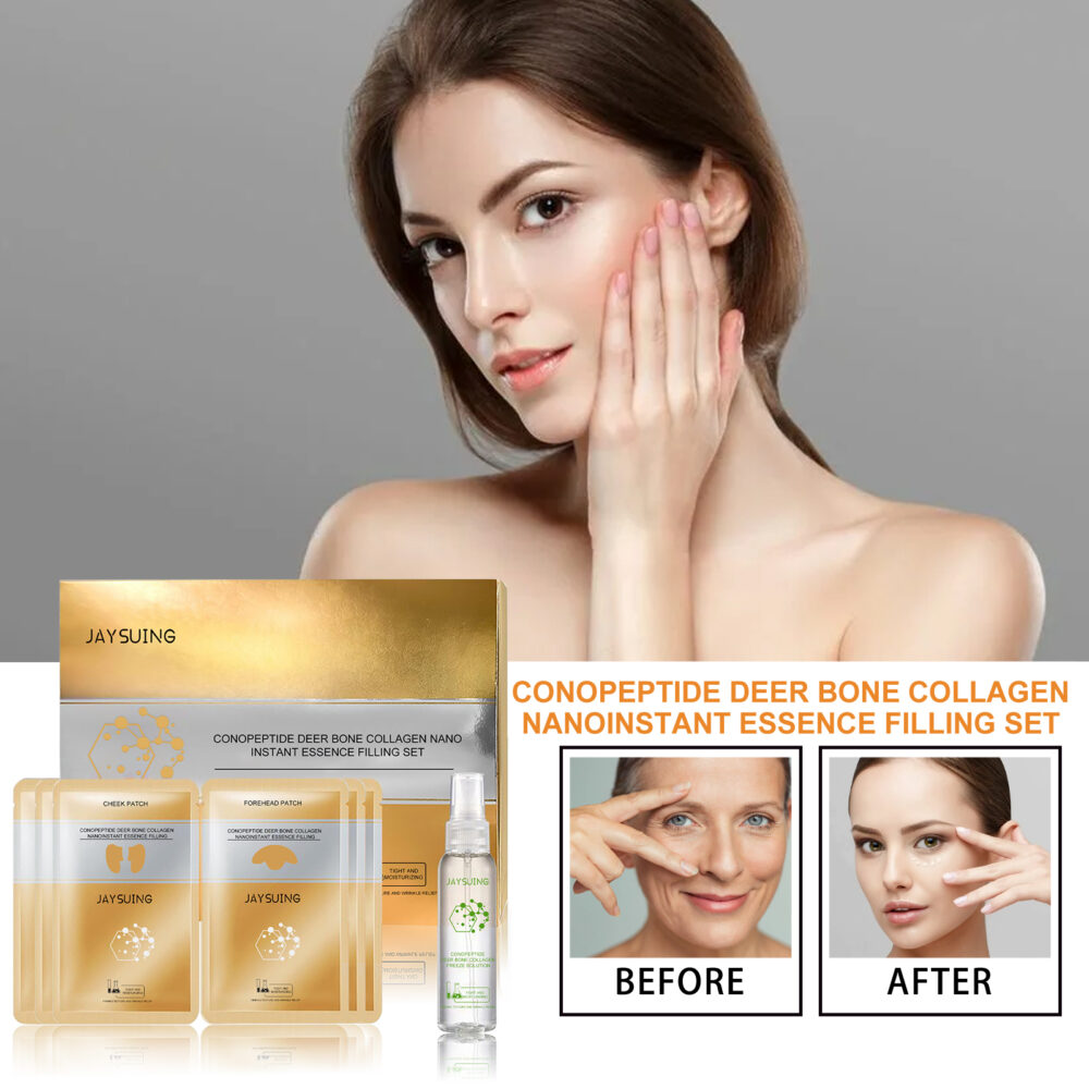 Conut Peptide Deer Collagen Essence set reduces fine lines, prevents aging, moisturizes and tightens facial skin #JL05-w12967708 - Image 5