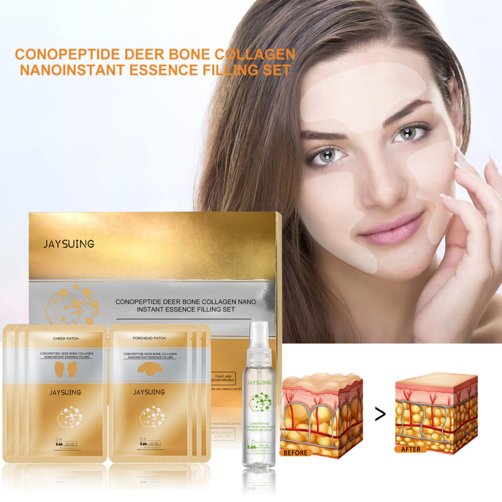 Conut Peptide Deer Collagen Essence set reduces fine lines, prevents aging, moisturizes and tightens facial skin #JL05-w12967708