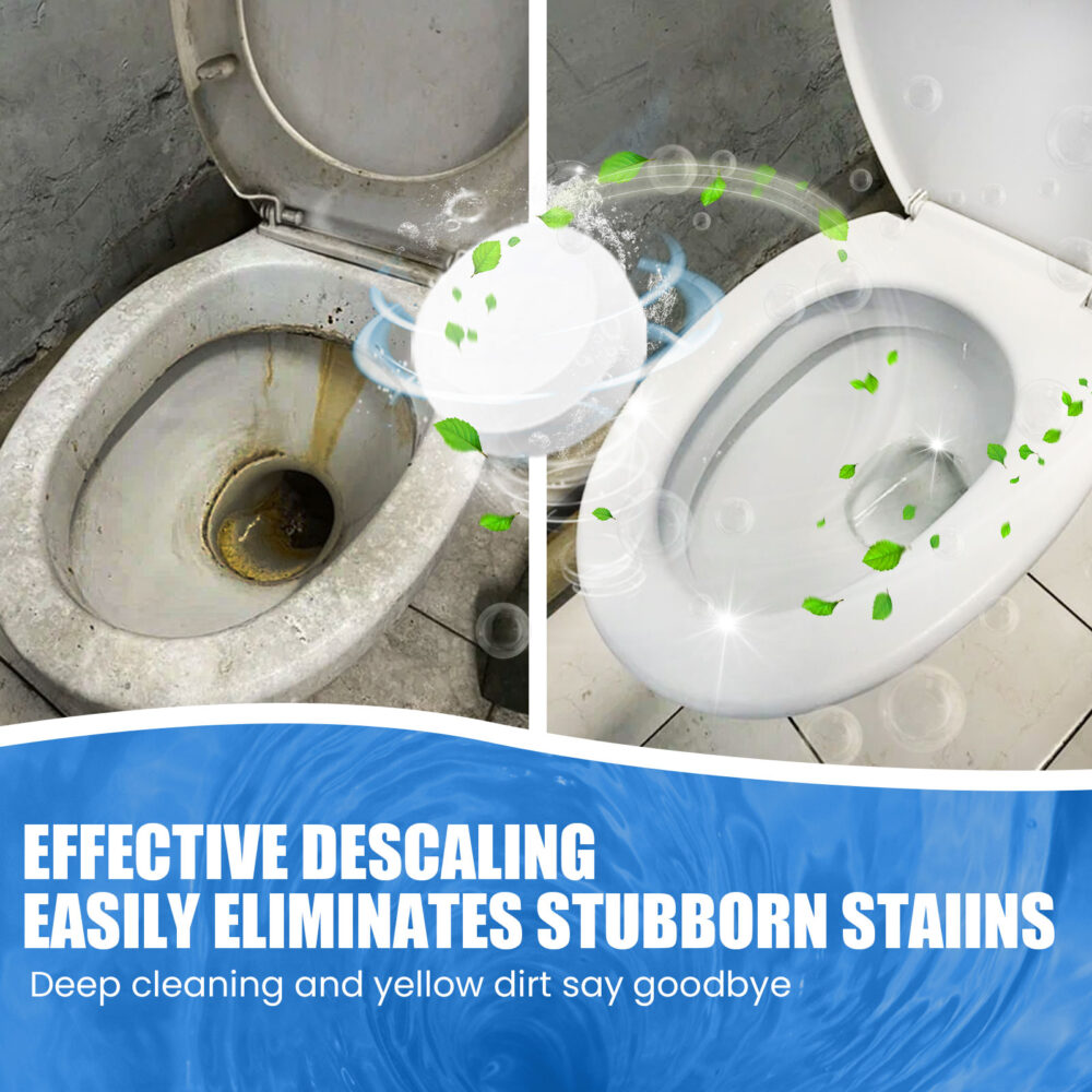 Toilet Cleaning Effervescent Tablet Household descaling Deodorizing Odors Stains Toilet stain remover #JL05-w12967702 - Image 4