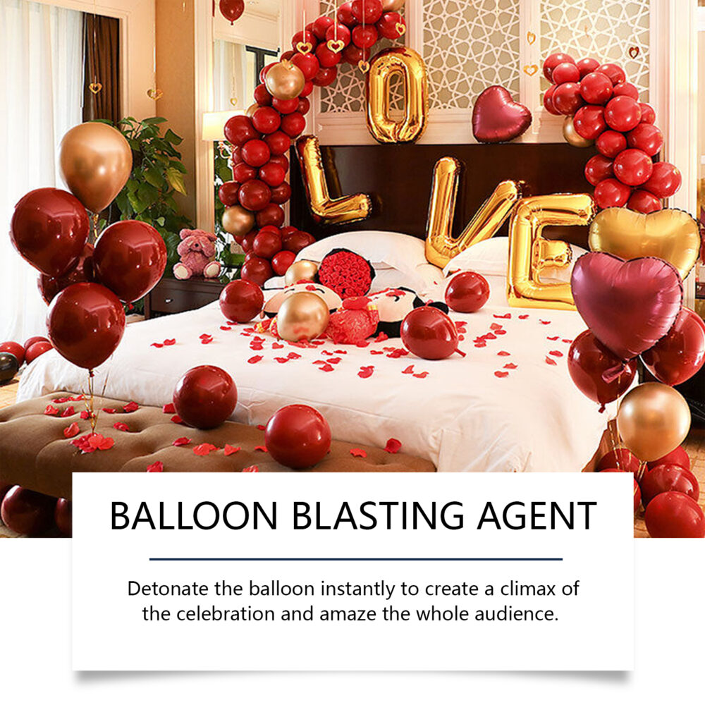 Wedding Balloons Free Binding Safety Latex Balloon Ambiance Spray #JL05-w13182305 - Image 6