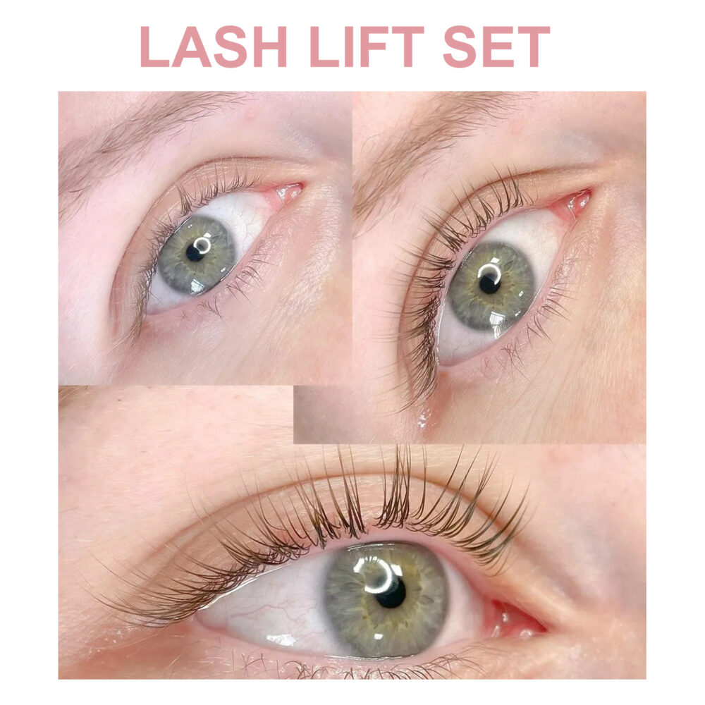 Lash Lift Set, Natural Beauty Slim Thick Curl Mild Non-Smudding Eyelash Set #JL05-w13161376 - Image 5