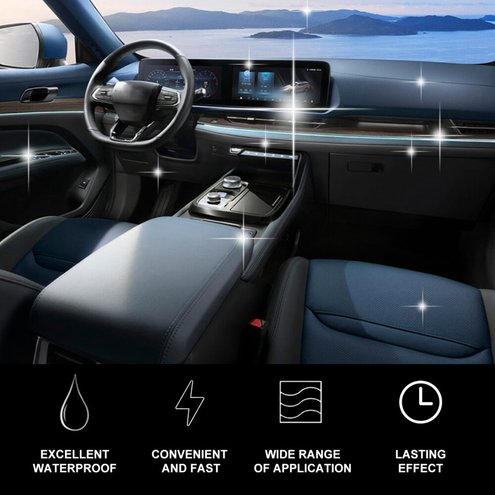 Clean Interior Seat Dashboard Decontamination Polish Maintenance Refurbished Cleaner #JL05-w13130526 - Image 6