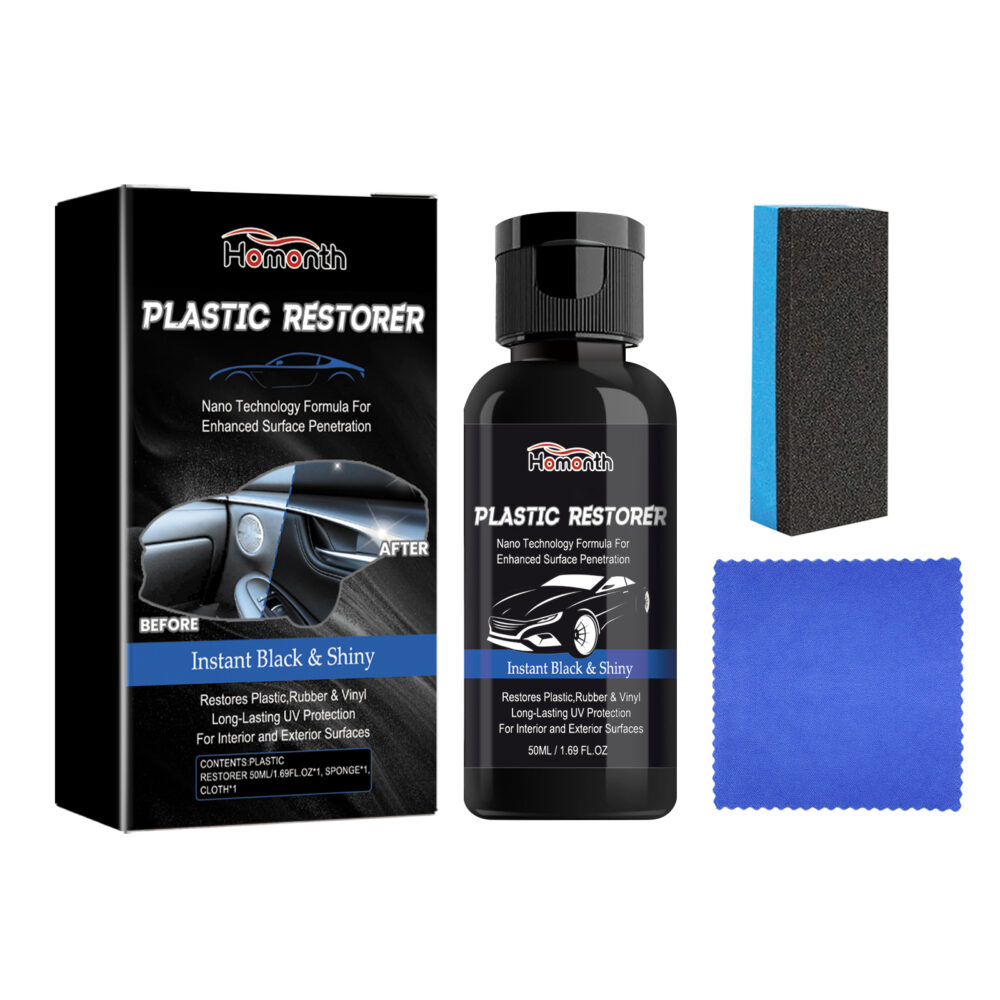 Clean Interior Seat Dashboard Decontamination Polish Maintenance Refurbished Cleaner #JL05-w13130526