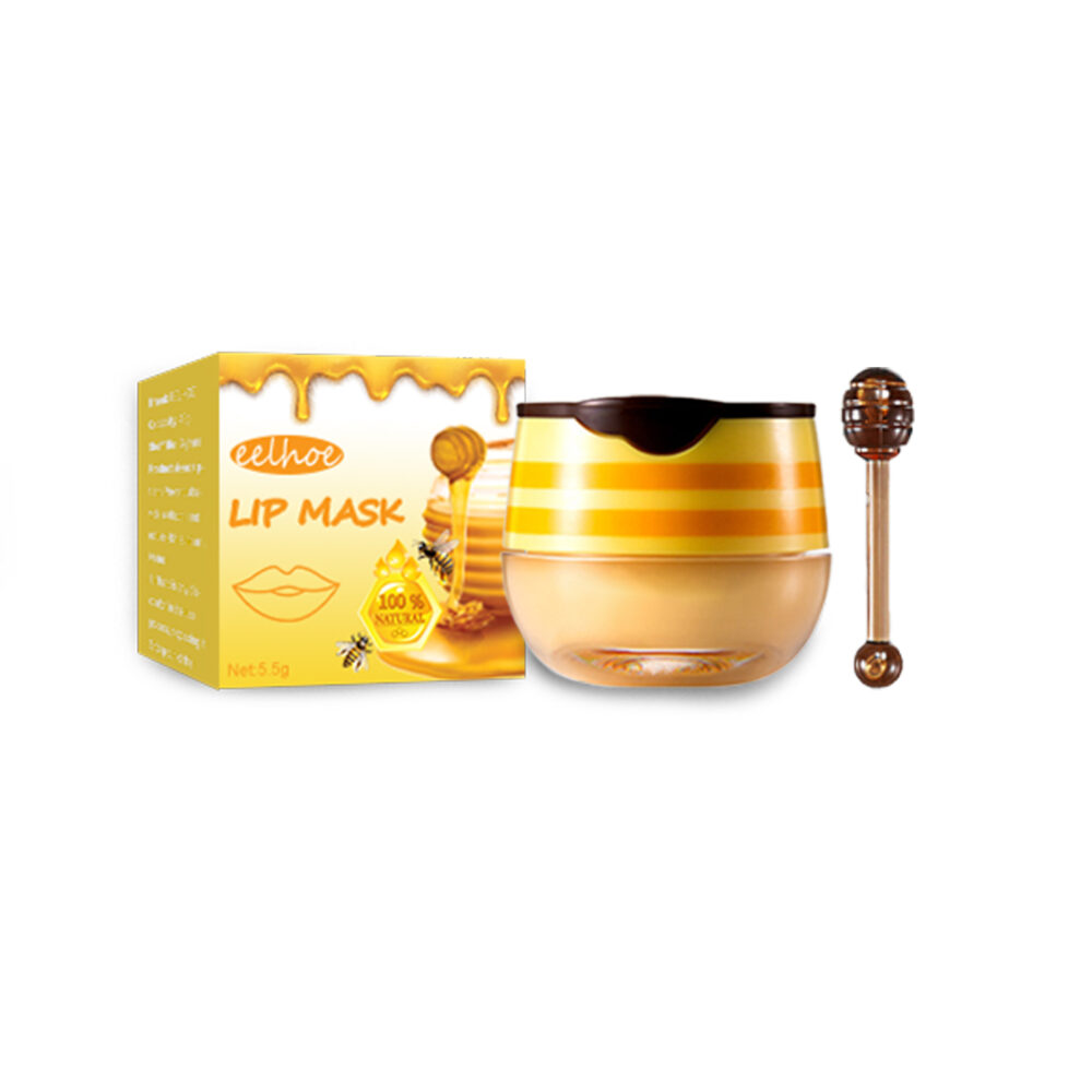 Honey Lip Mask, Moisturizing Exfoliator Lip Care Bee Lip Balm #JL05-w13123752 - Image 7