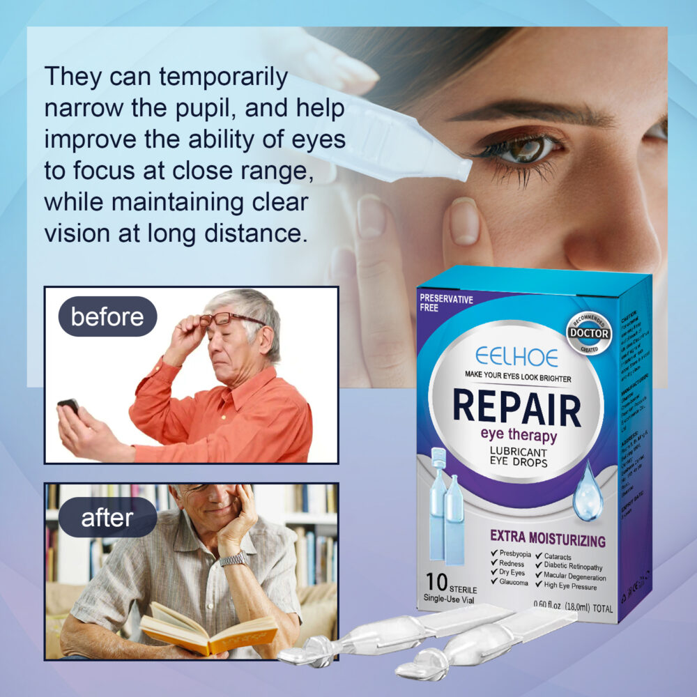 Lubricant Eye Drops, Relieve Redness Eye Fatigue Dryness Blurred Vision And Moisturize Eye Care Solution #JL05-w13147074