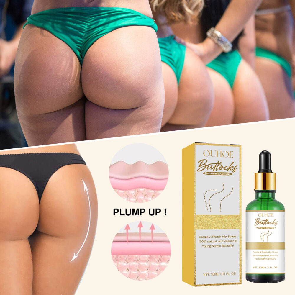 Butt Essential Oil Lift Buttock Plump Buttock Massage Firming And Lightening Orange Peel Body Shape Peach Butt Essential Oil #JL05-w13130511