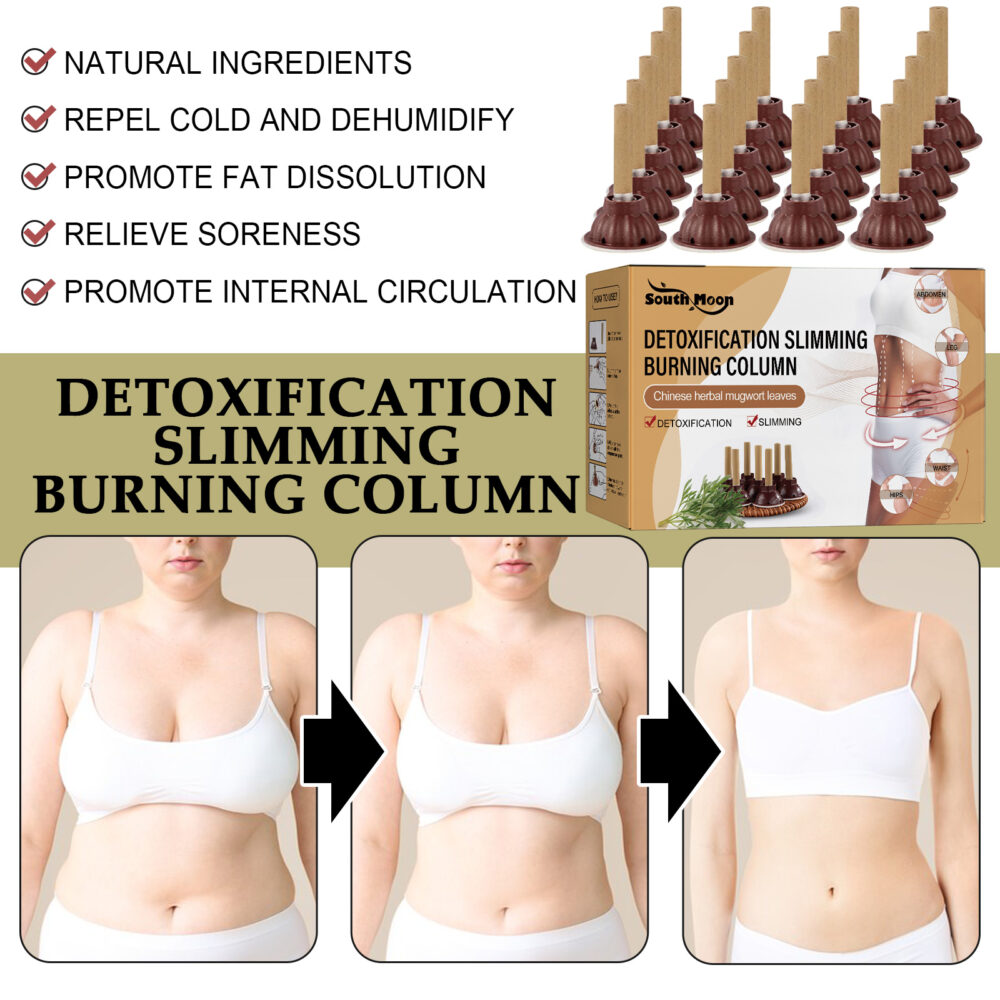 Detoxification Slimming Burning Column, Wormwood Burning Column Lifts Loose Skin Belly Firming And Shaping Body #JL05-w13189213 - Image 4