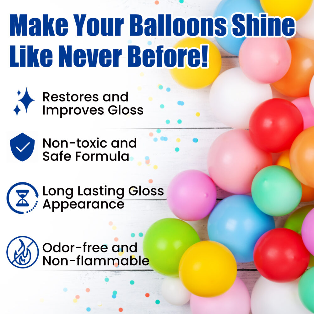 Balloon Shiny Spray, To Improve Gloss Appearance Balloon Anti-Oxidation Odorless Portable Spray #JL05-w13146887 - Image 4