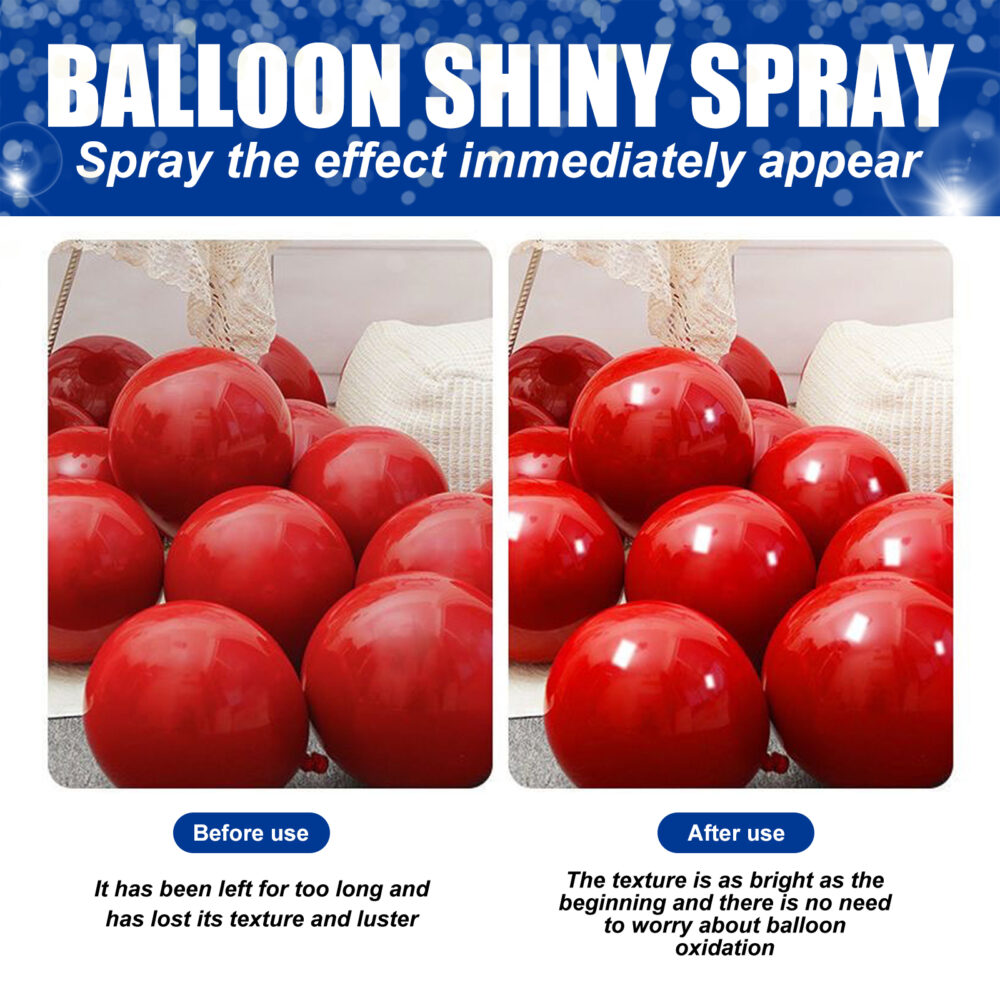 Balloon Shiny Spray, To Improve Gloss Appearance Balloon Anti-Oxidation Odorless Portable Spray #JL05-w13146887 - Image 5