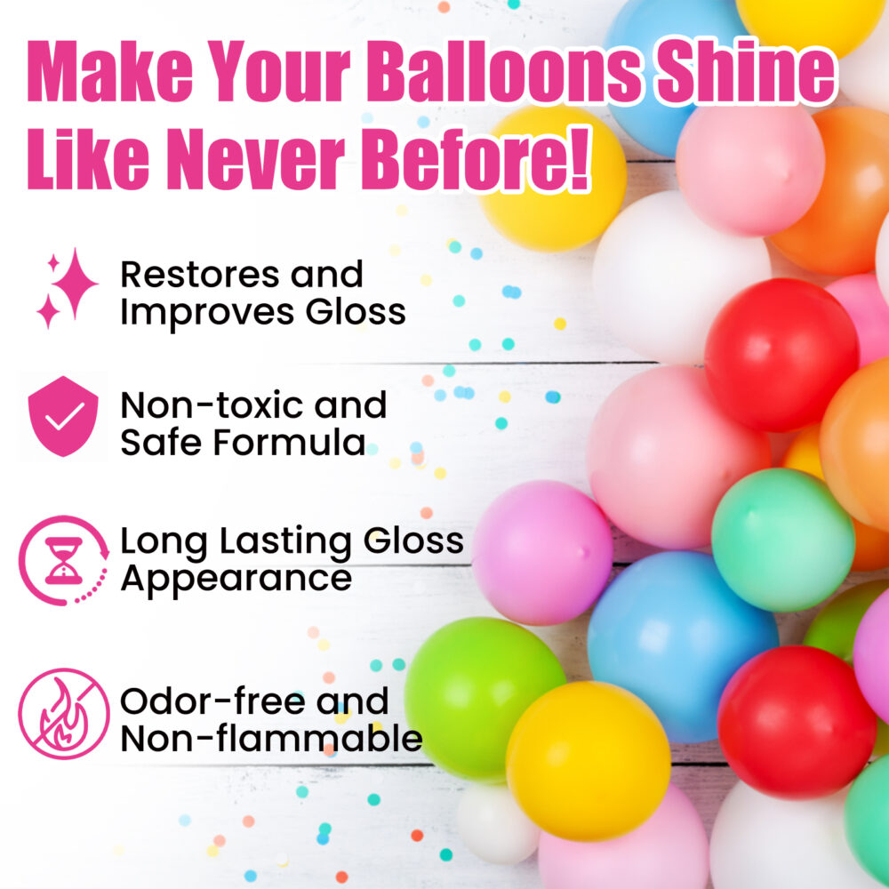 Balloon Shiny Spray, Keep The Surface Texture Of The Balloon Luster Lasting Without Oxidizing The Scene Decoration #JL05-w13146884 - Image 4