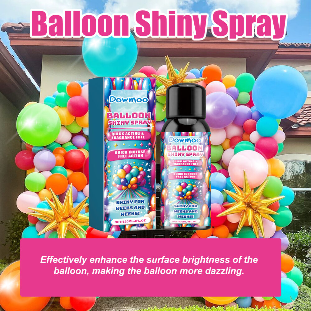 Balloon Shiny Spray, Keep The Surface Texture Of The Balloon Luster Lasting Without Oxidizing The Scene Decoration #JL05-w13146884