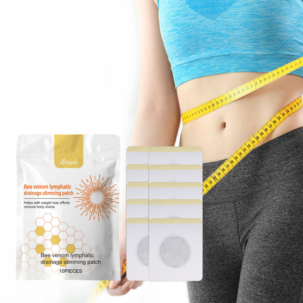 Bee Venom Lymphoid Body Shaping Patch, Firming Flab Fat Belly Arms Bye Meat Body Lymph Care Patch #JL05-w13123951