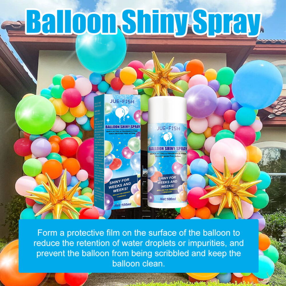 Aerosol Balloon Spray, Balloon Surface Texture Gloss Lasting Non Oxidation Fading Spray #WYL-w13147097