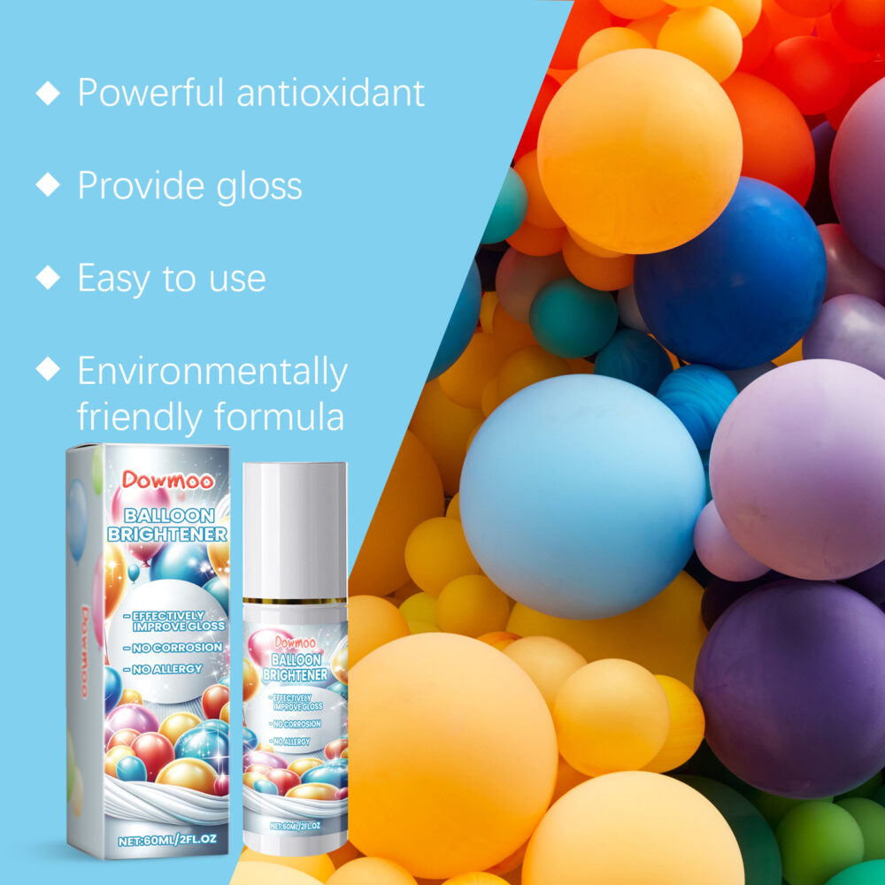 Balloon Decoration Brightener Spray, Balloon Surface Texture Gloss Anti-Oxidation Lasting Shine Spray #JL05-w13182301 - Image 7