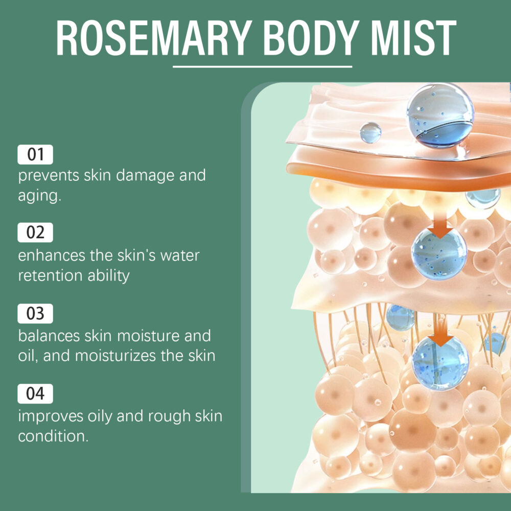 Rosemary Deodorant For Dry Body And Long-Lasting Rosemary Deodorant Ball Body Lotion #JL05-w13161365 - Image 6