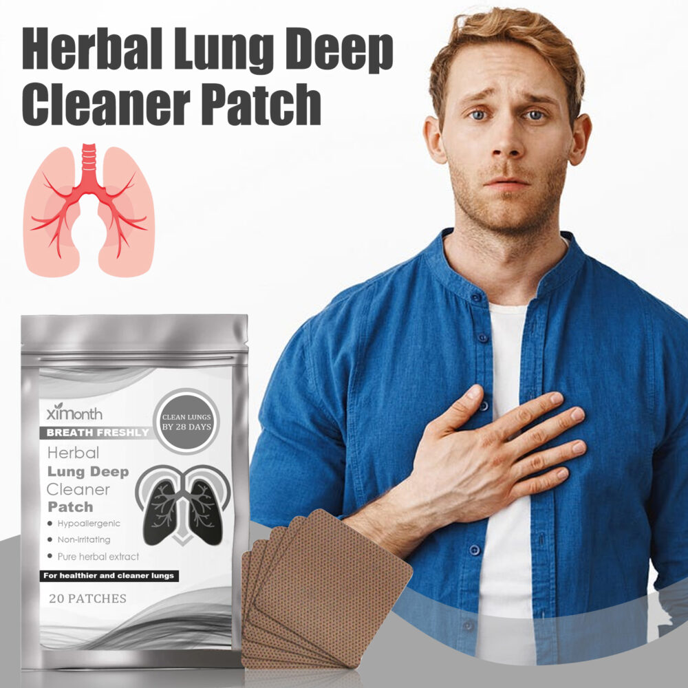 Herbal Lung Deep Cleaner Patch, Relieve Fatigue And Discomfort Relax Body Care Patch #JL05-w13208015