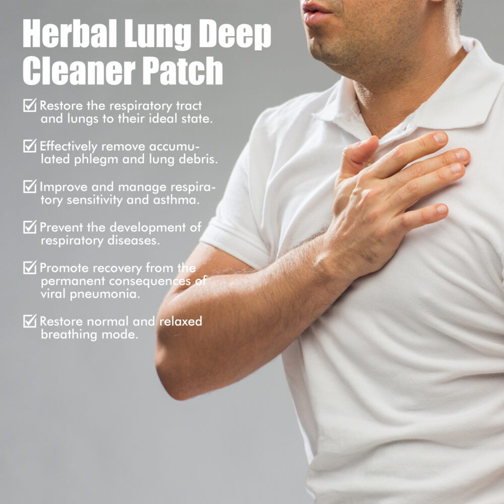 Herbal Lung Deep Cleaner Patch, Relieve Fatigue And Discomfort Relax Body Care Patch #JL05-w13208015 - Image 5