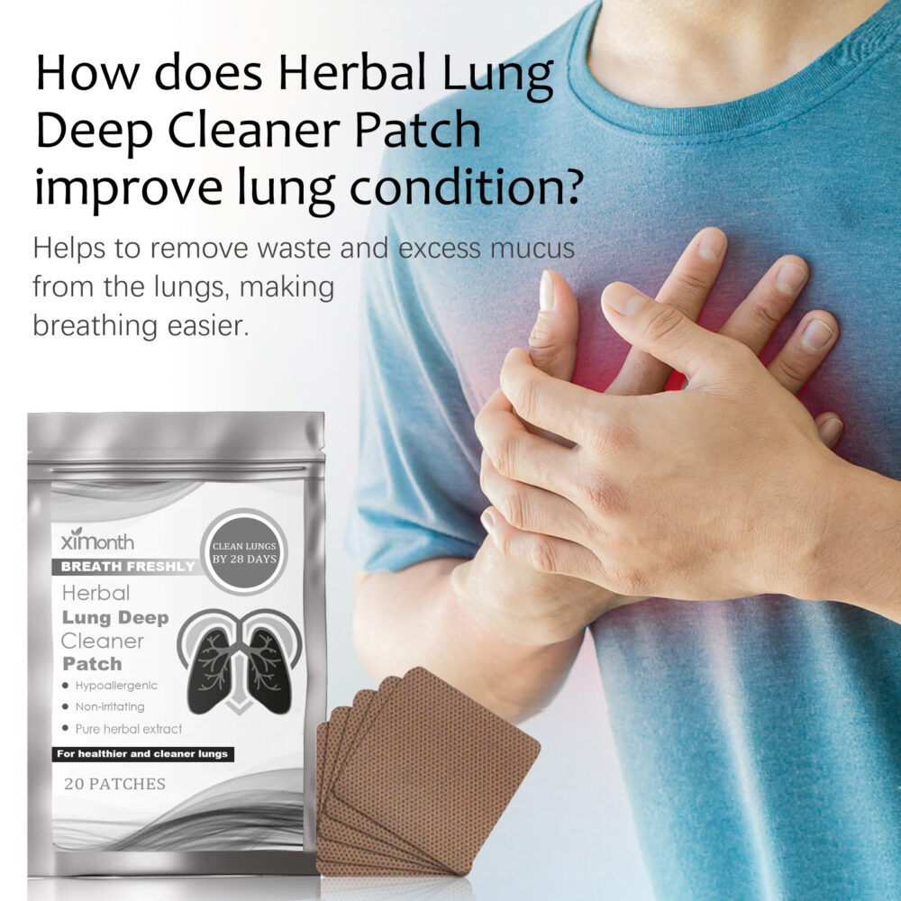 Herbal Lung Deep Cleaner Patch, Relieve Fatigue And Discomfort Relax Body Care Patch #JL05-w13208015 - Image 8