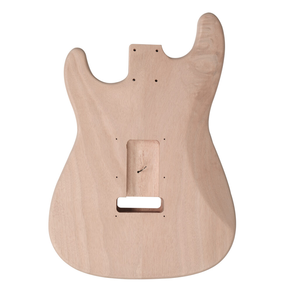 DIY 6 String ST Style Electric Guitar Kits with Mahogany Body, Maple Neck and Accessories #JL06-12165589 - Image 2