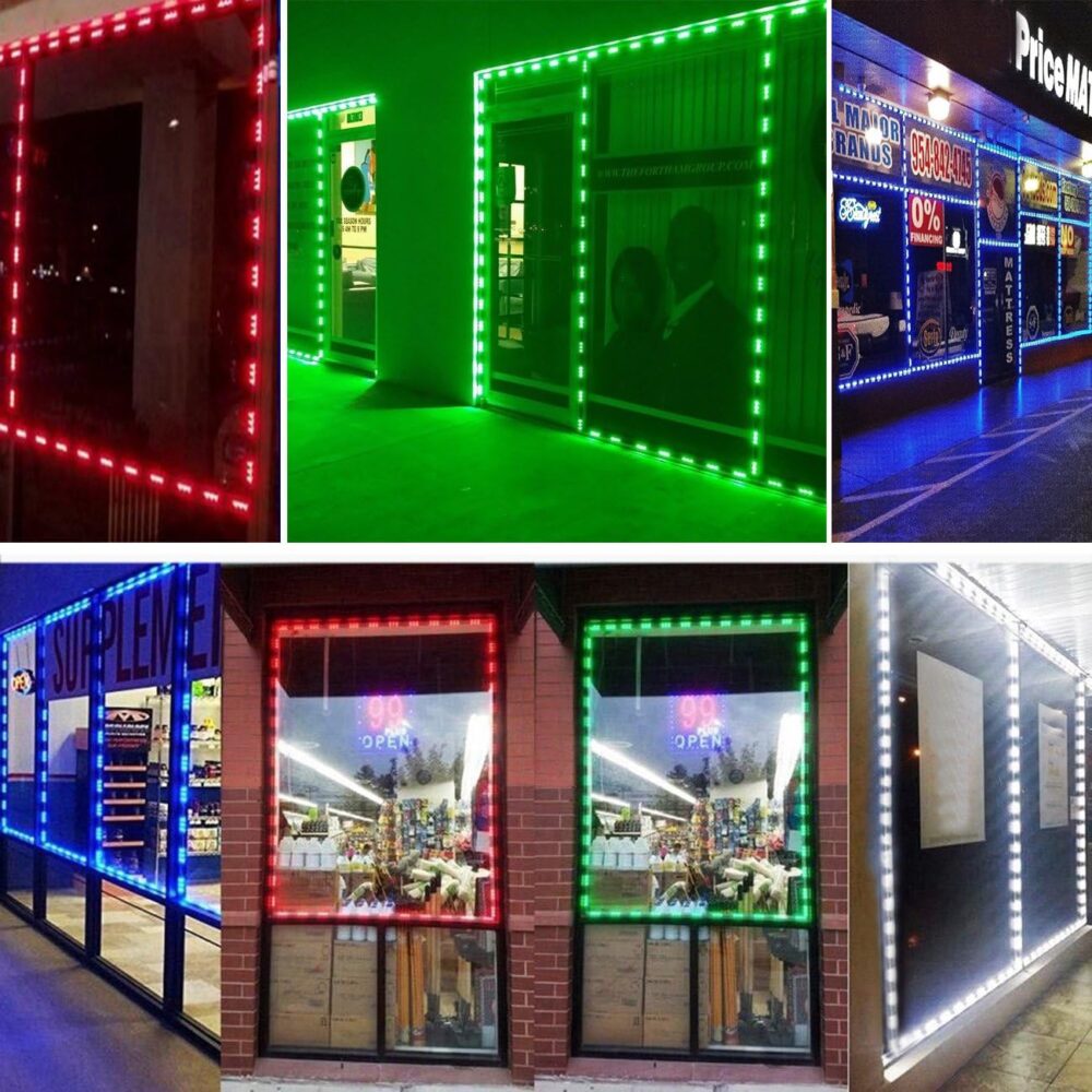 Super Bright IP65 Waterproof 5050 SMD Module Light Sign Strip Lamp DC 12V with controller #JL06-90145190 - Image 2