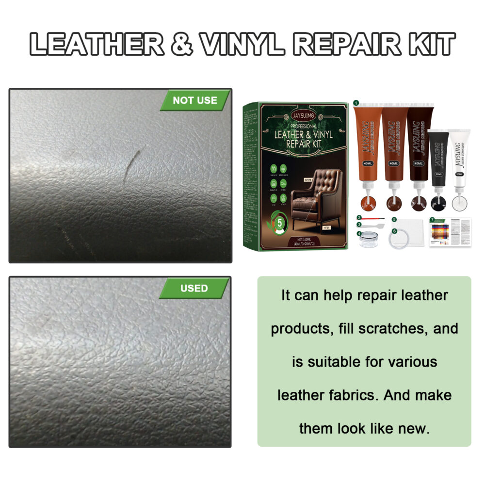 Furniture leather repair kit Furniture sofa leather bag refurbished anti-cracking maintenance care #JL04-CNJAC05-A002-1-GN3 - Image 2